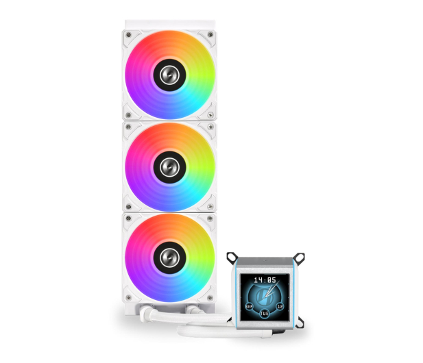 Lian Li Galahad II LCD 360 ARGB White 3x120mm - 1486782 - zdjęcie 2